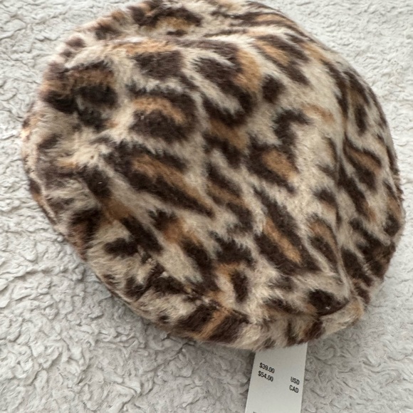 Wyeth Tan + Brown Leopard Lieutenant Cap - Picture 2 of 4